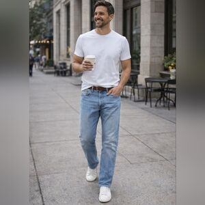 Polo Ralph Lauren Men’s Light Blue Jeans 35x32 | Worn Once | Classic Fit Denim